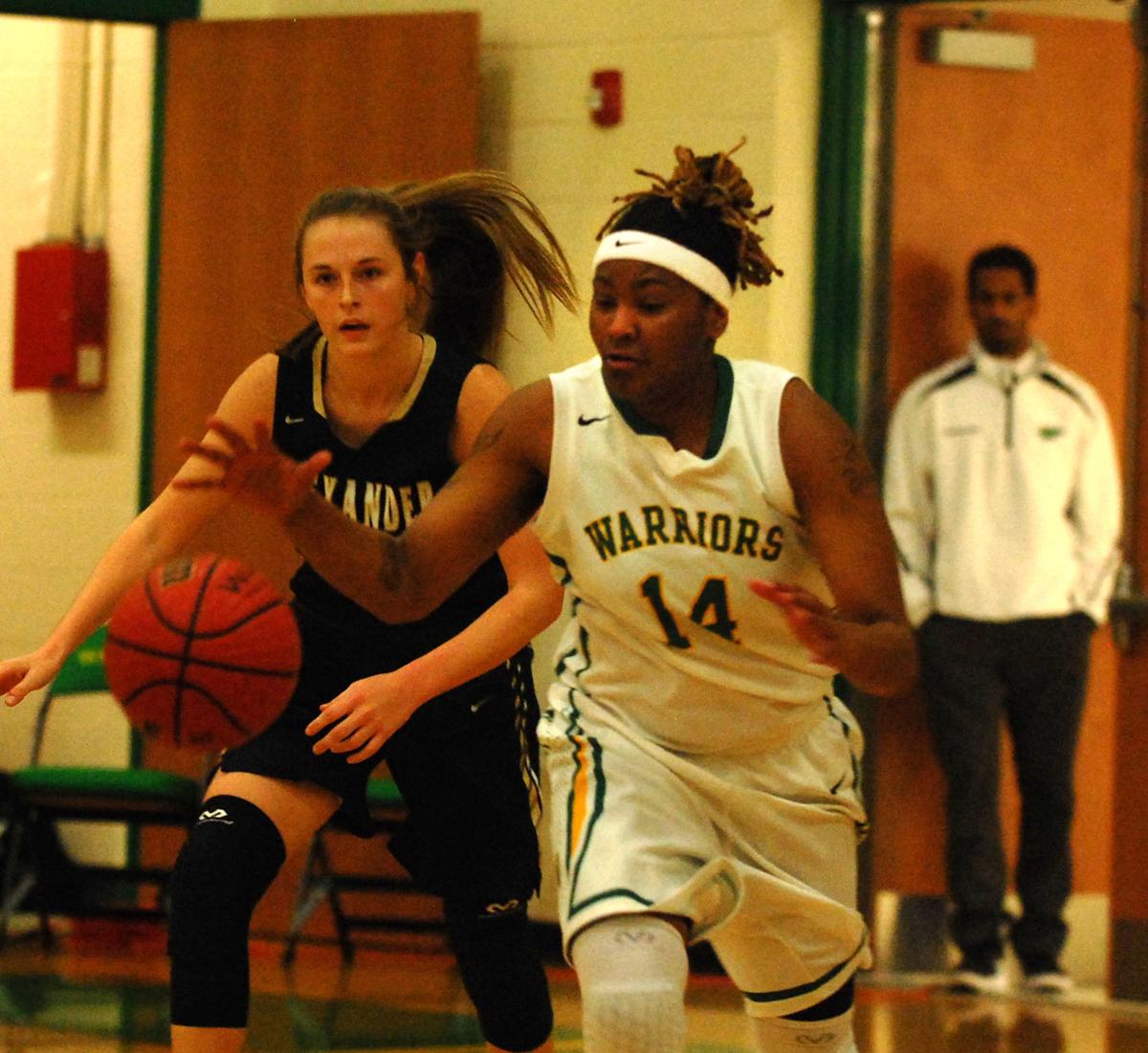 Girls Basketball League Leading Alexander Central Survives Test