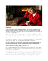 Tips for Coping with Holiday Grief