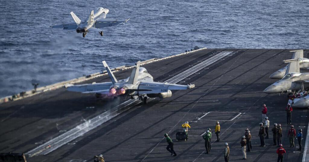 US military sais it carried 'self-defense' strikes in first since ceasefire