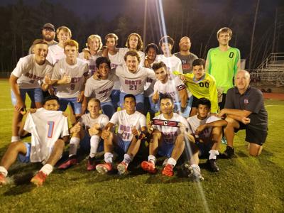 iredell soccer north statesville beating pose recently members west team after