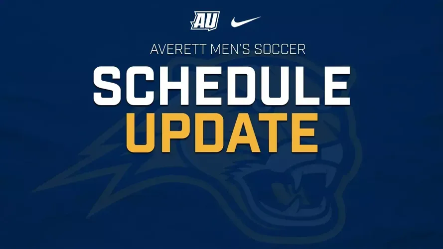 Men’s soccer announces schedule change