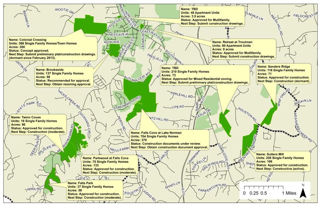 With 1,900 new homes planned, Troutman prepares for boom News