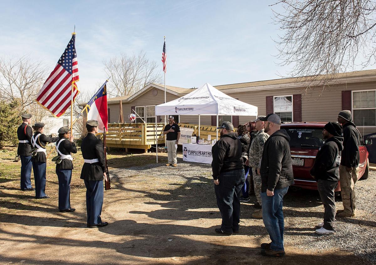 PHOTOS Purple Heart Homes helps Korean War Veteran