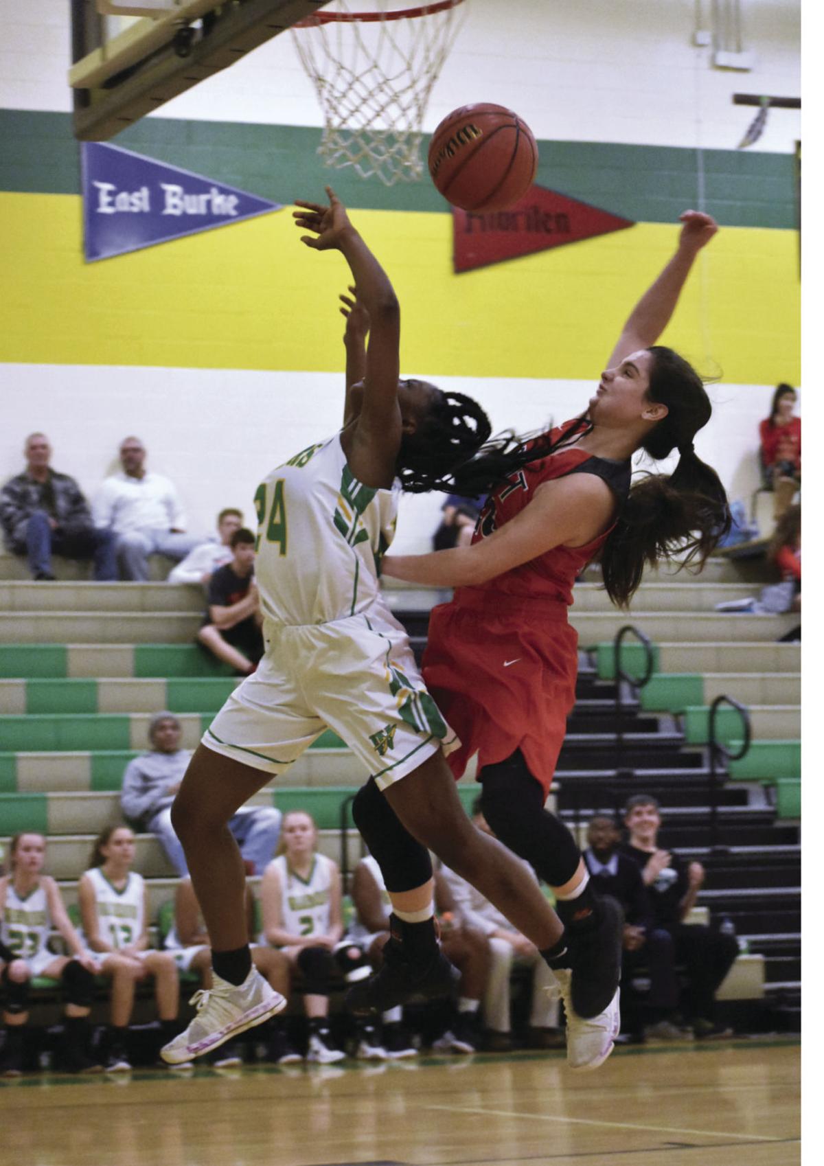 High School Basketball West Girls Squeeze Out Win Over St