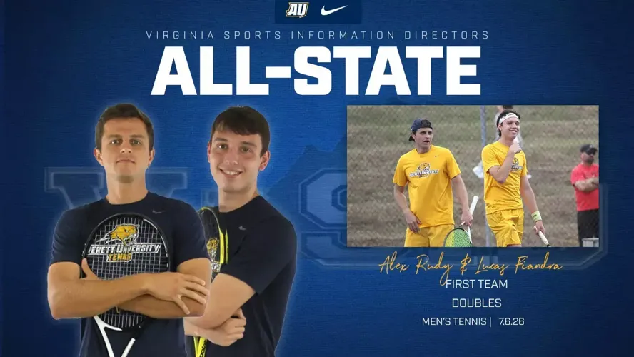 Men’s tennis’ Rudy, Fiandra named to VaSID All-State First Team