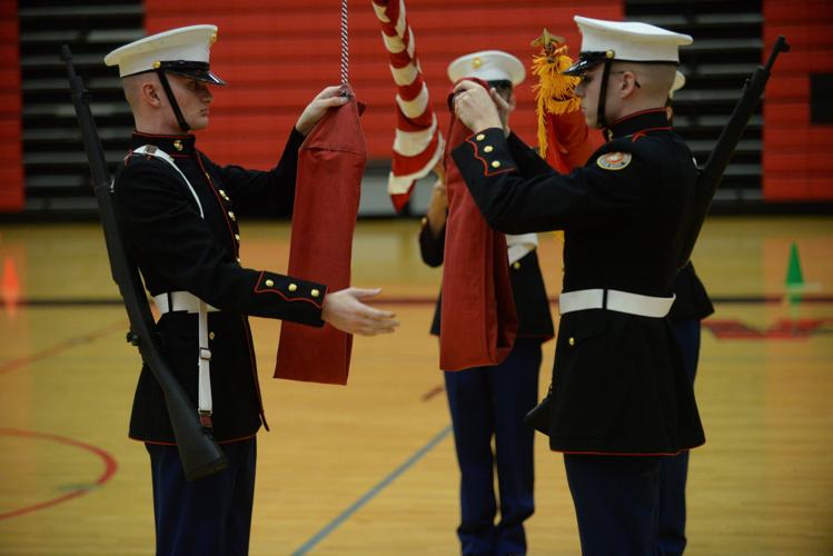 Iredell high schools compete at JROTC drill competition 