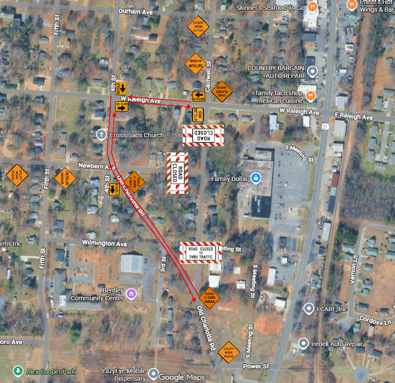 Road Closure: Caldwell Street Closure for Waterline Project