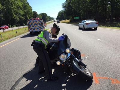 motorcycle crash statesville fatal carolina north saturday wreck patrol trooper highway works scene interstate morning donna swicegood landmark record 11e6