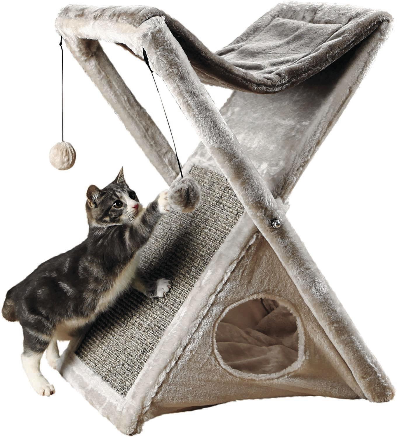 Trixie Pet Products Miguel Cat Tower with Hammock