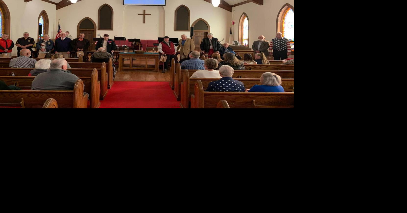 New Salem United Methodist Church honors its veterans