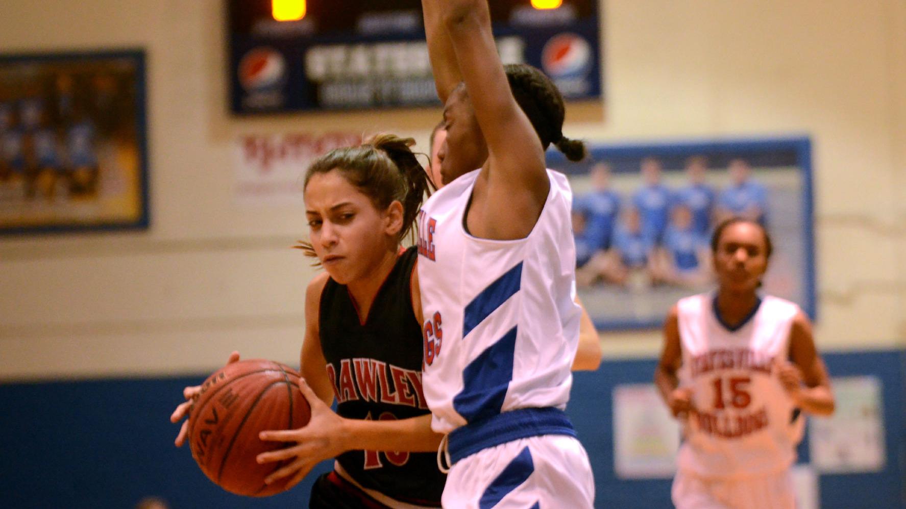 Middle School Girls Basketball Brawley Takes Down Top Seed
