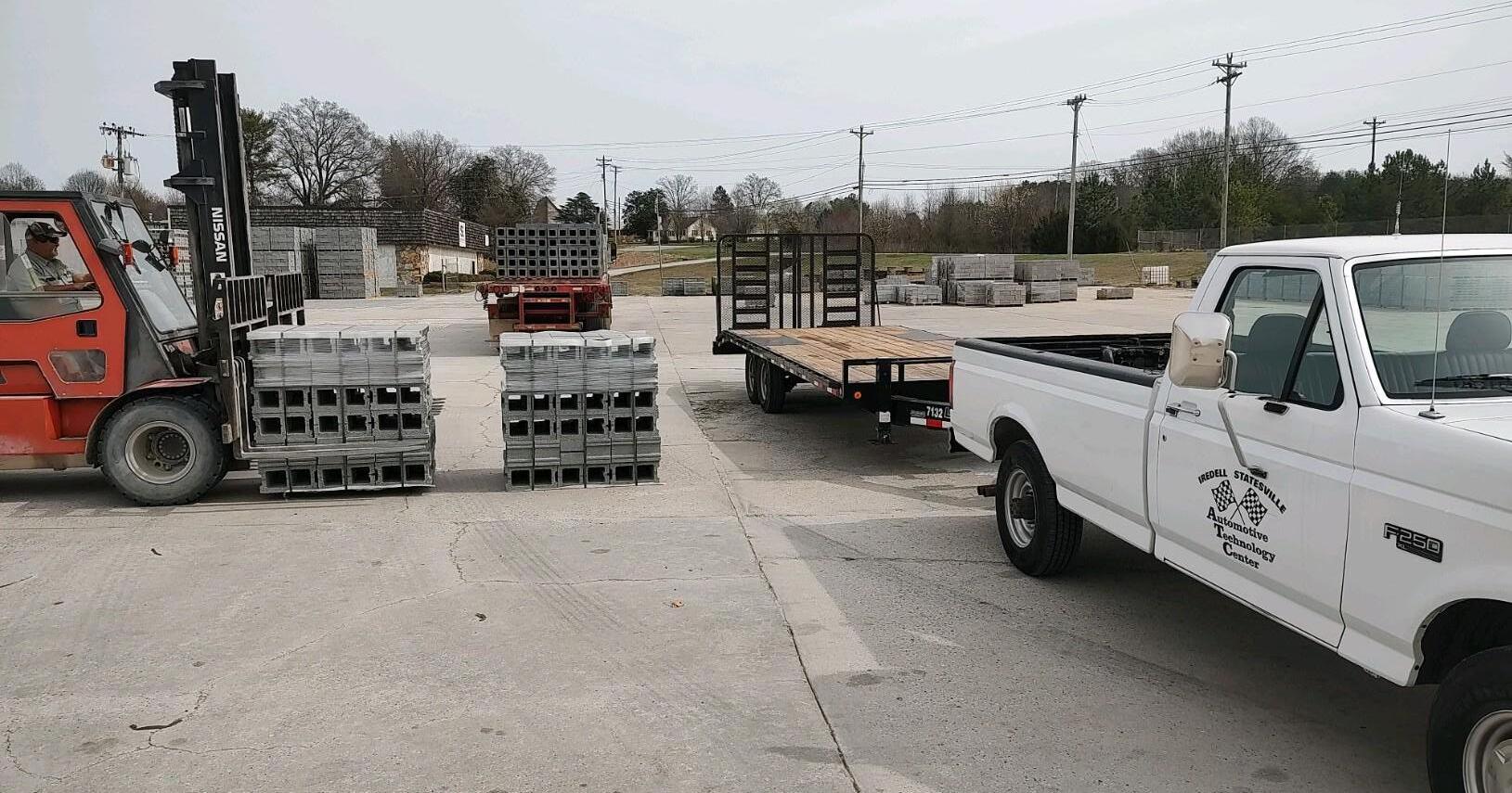 Southeastern Concrete donates concrete blocks to assist CATS students - Vimarsana News