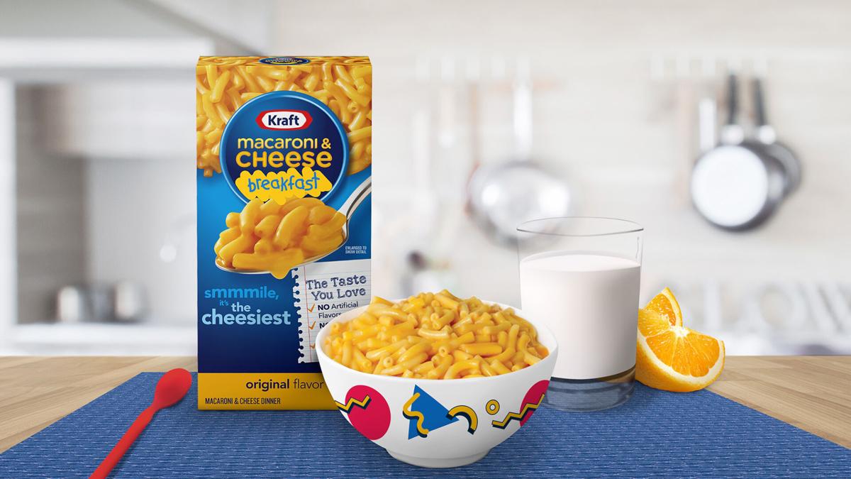 Kraft mac and cheese is now a breakfast food, apparently