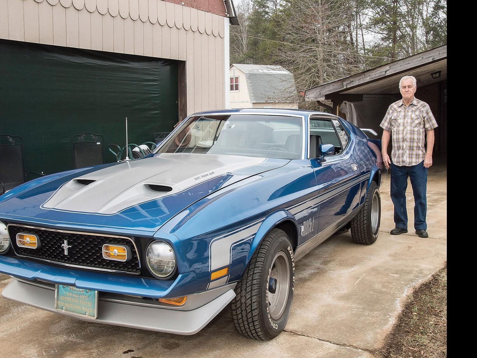 My Classic Car Richard Williams 72 Ford Mustang Mach 1 Galleries Statesville Com