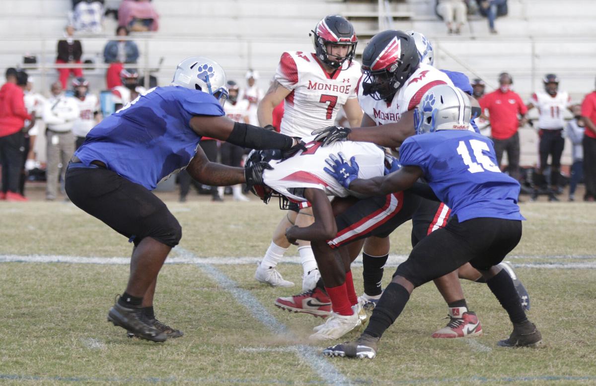 HIGH SCHOOL FOOTBALL Monroe ends Statesville’s season in first round