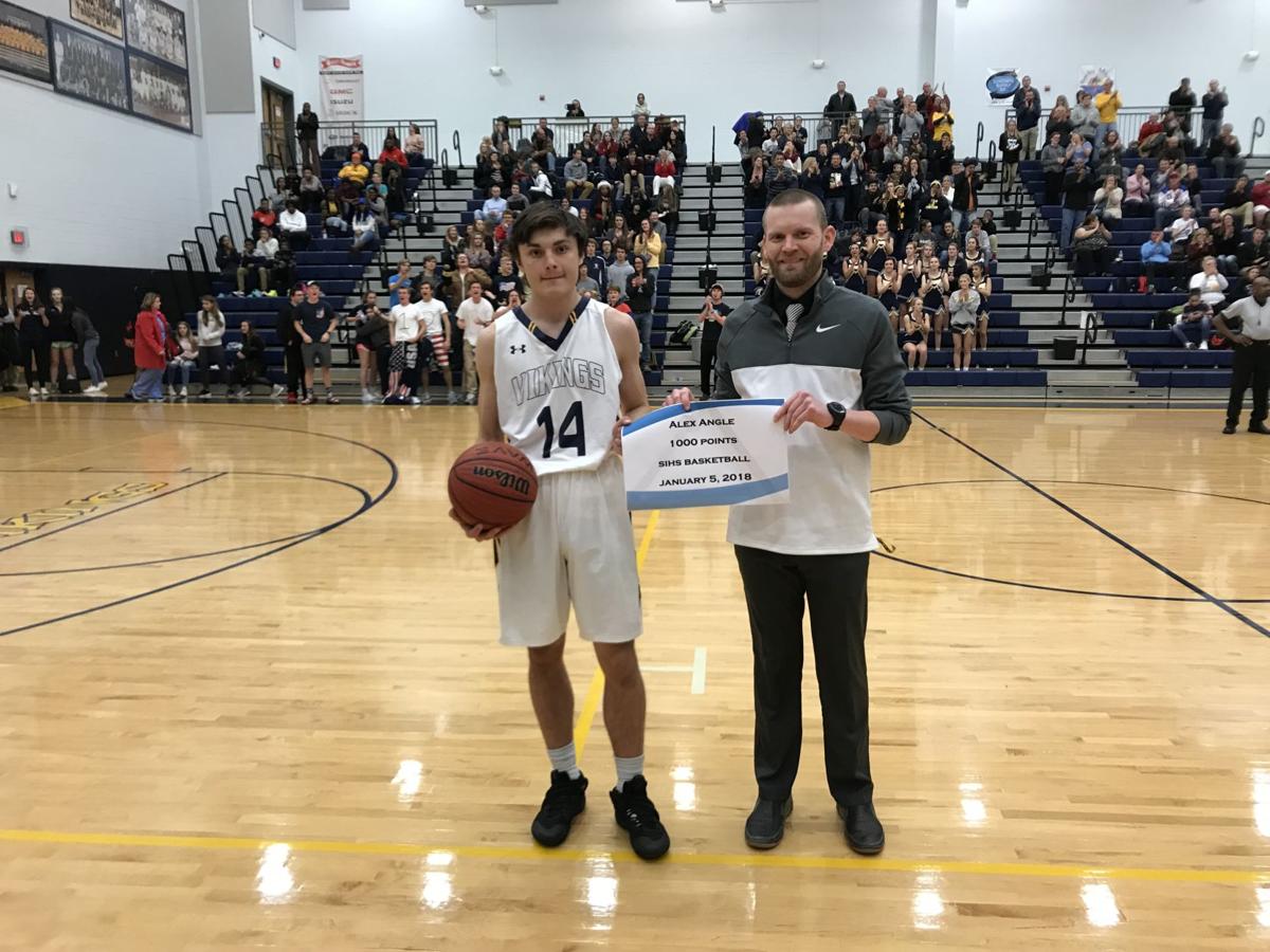 High School Basketball Angle Reaches 1 000 Point Milestone Leads