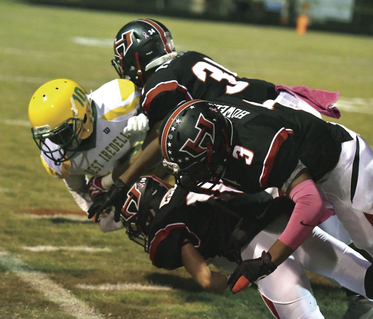 High School Football West Iredell Falls To Defending State Champ