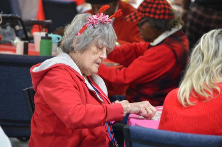 Fun and fellowship Iredell Council on Aging hosts Senior Valentine's Social