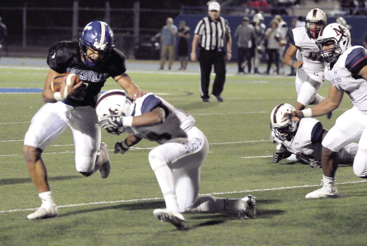 High School Football Mooresville Falls To Unbeaten Mallard Creek
