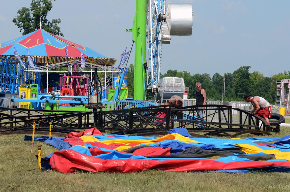 Iredell Fair Set Up