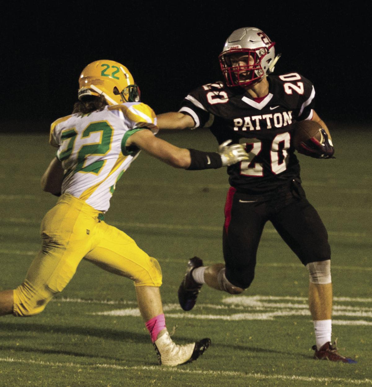 High School Football Patton Scores 20 Second Half Points To