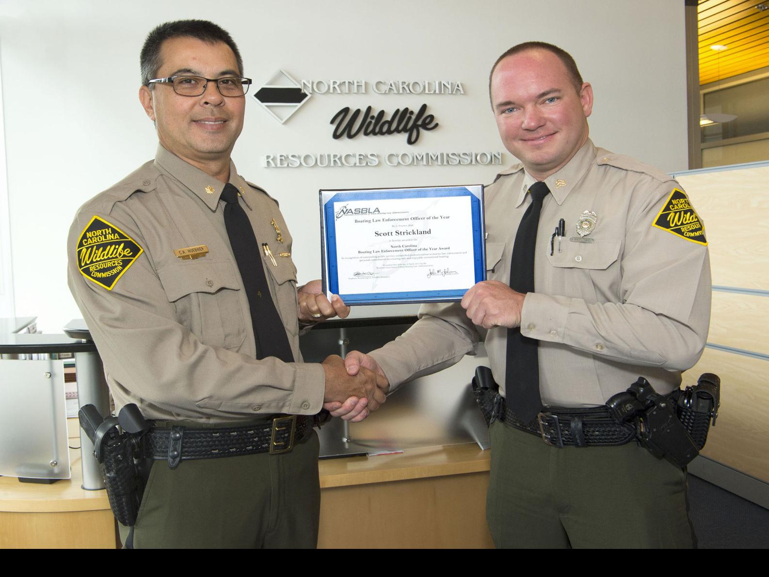 Statesville man named officer of year
