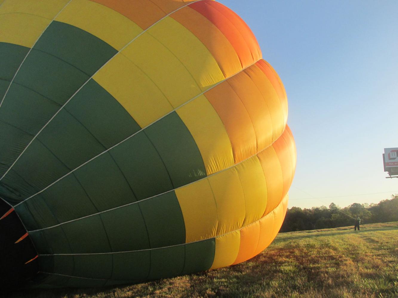 A hot air balloon ride brings excitement, thrills and a sense of peace