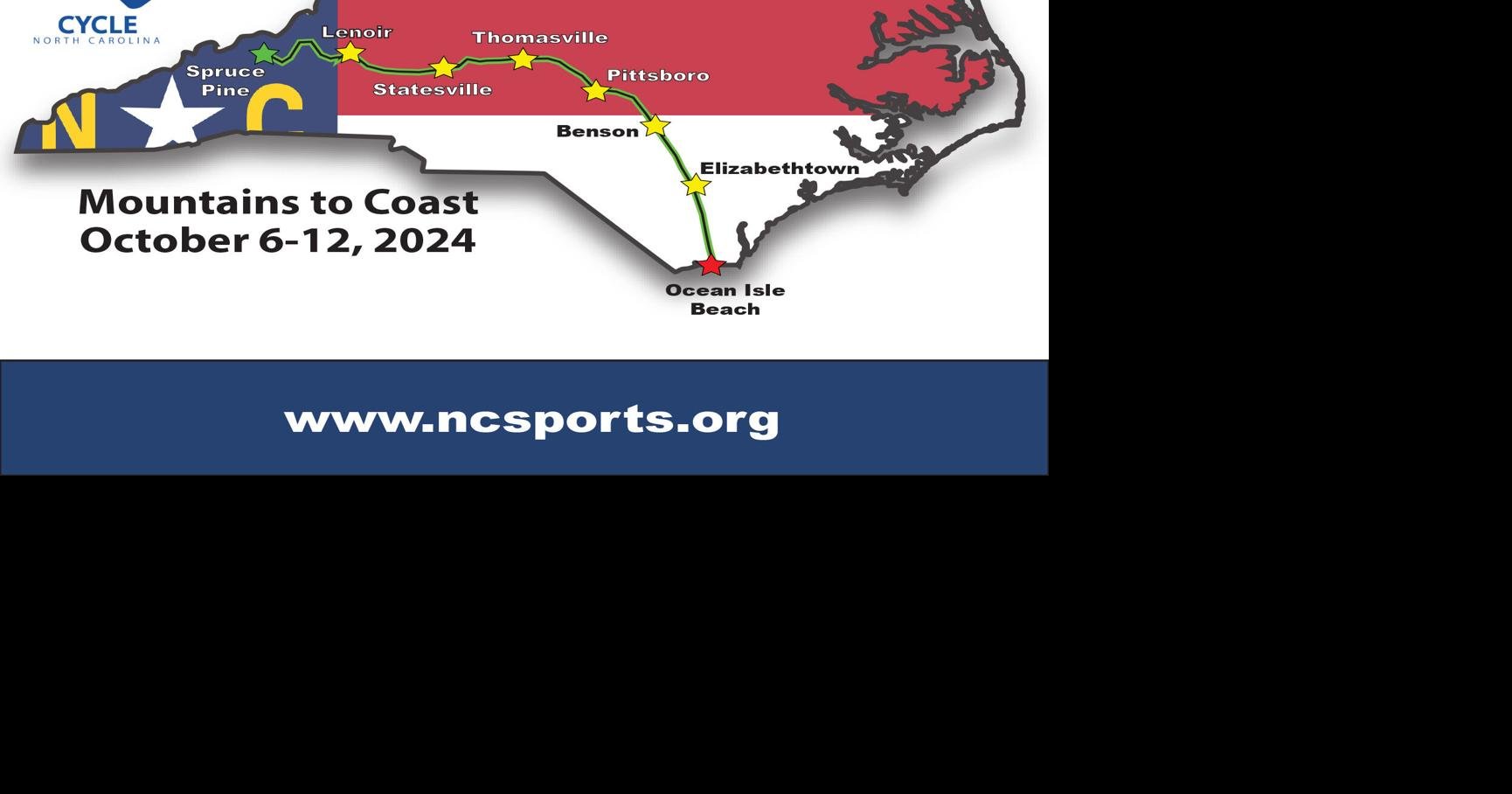 Statesville on 2024 Cycle North Carolina Mountains to Coast route