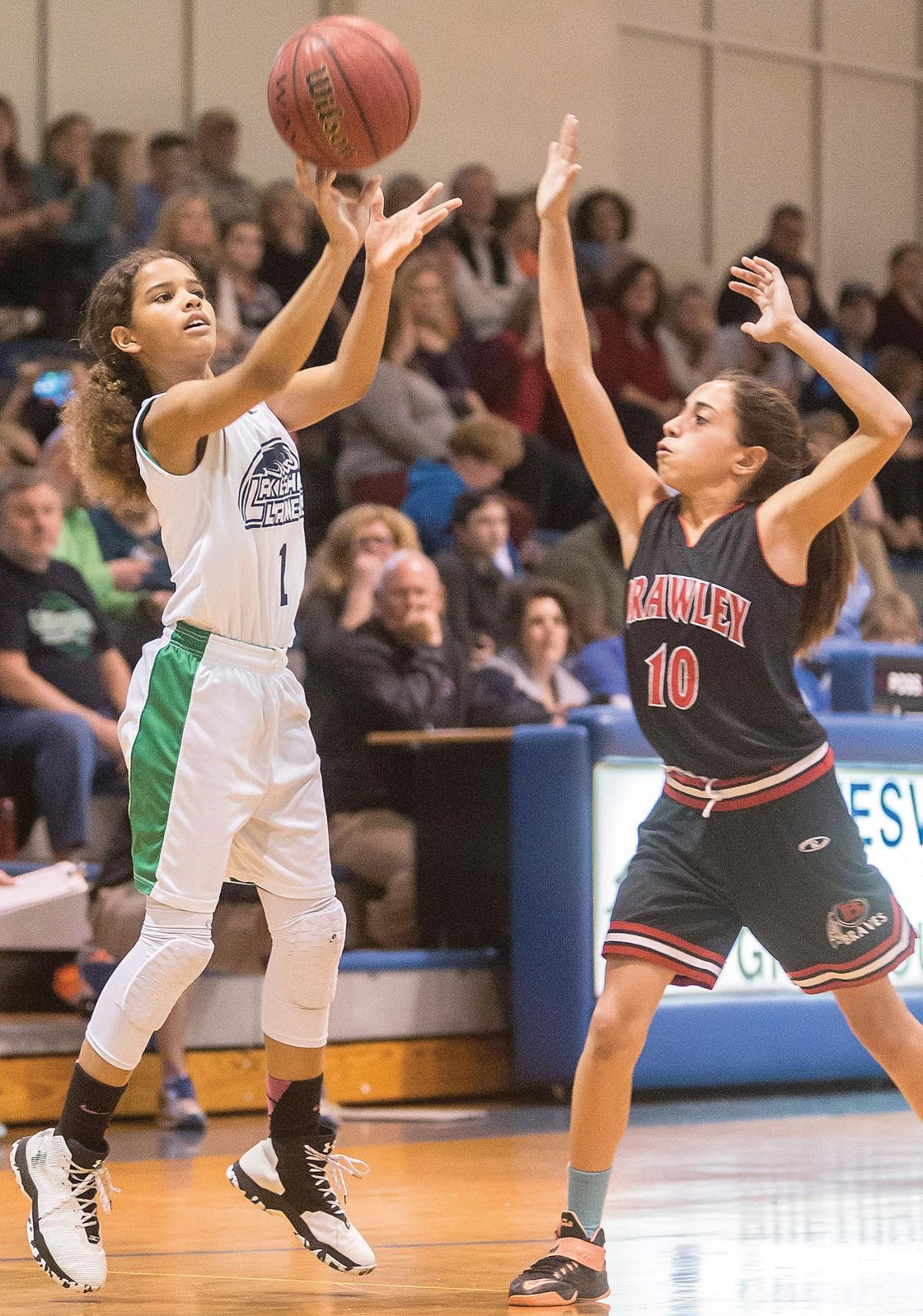 Middle School Basketball Lakeshore Outshoots Brawley For