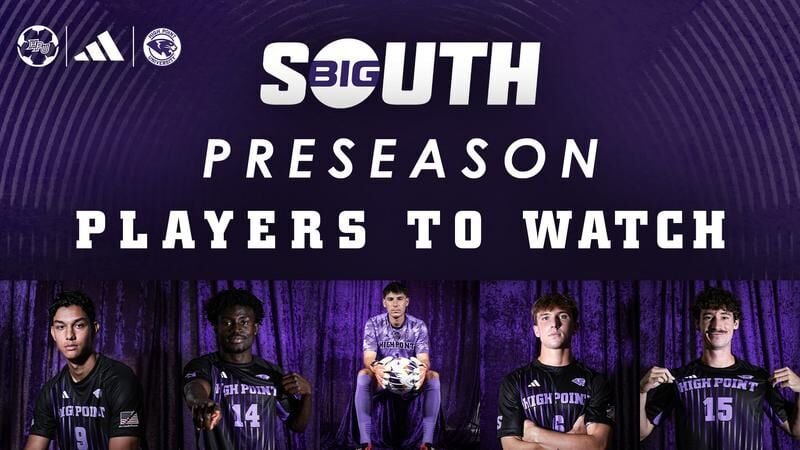 Five Panthers Named to Big South Preseason Players to Watch List
