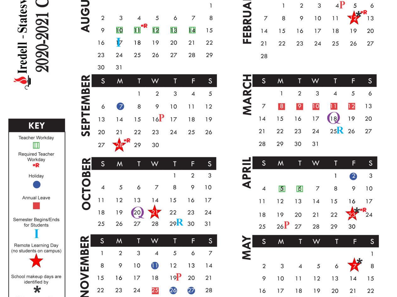 I Ss Board Of Education Approves School Calendar Student Return To Class Aug 17 Latest Headlines Statesville Com Mooresville High School Calendar