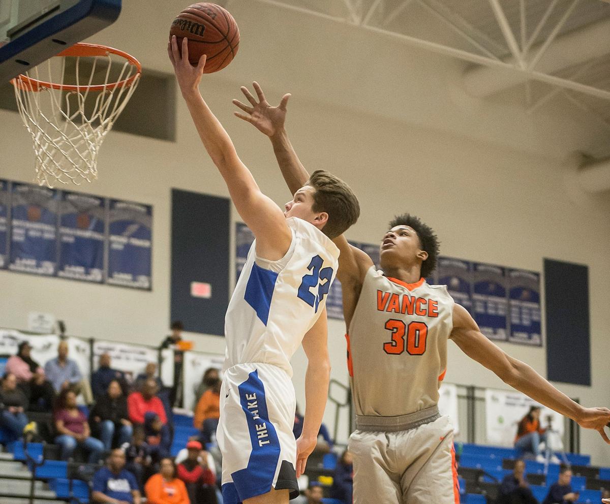 High School Basketball Vance Sweeps Lake Norman In I Meck Action
