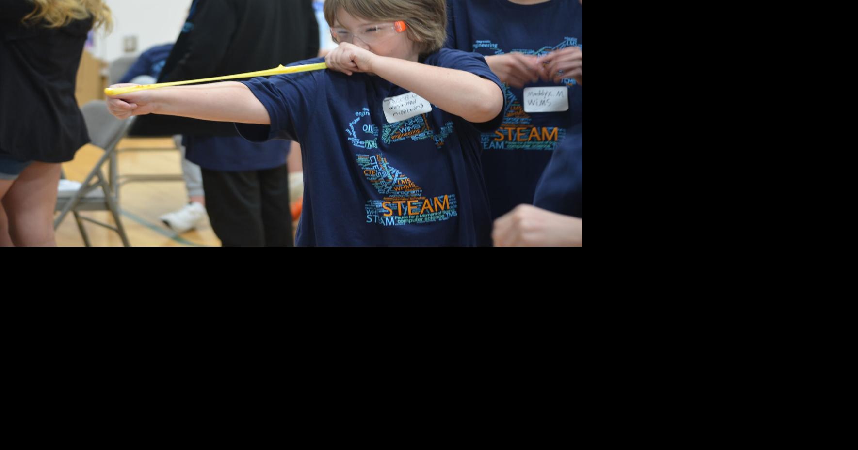 Jacob Williams takes aim at Iredell-Statesville School's 2024 CTE STEAM ...