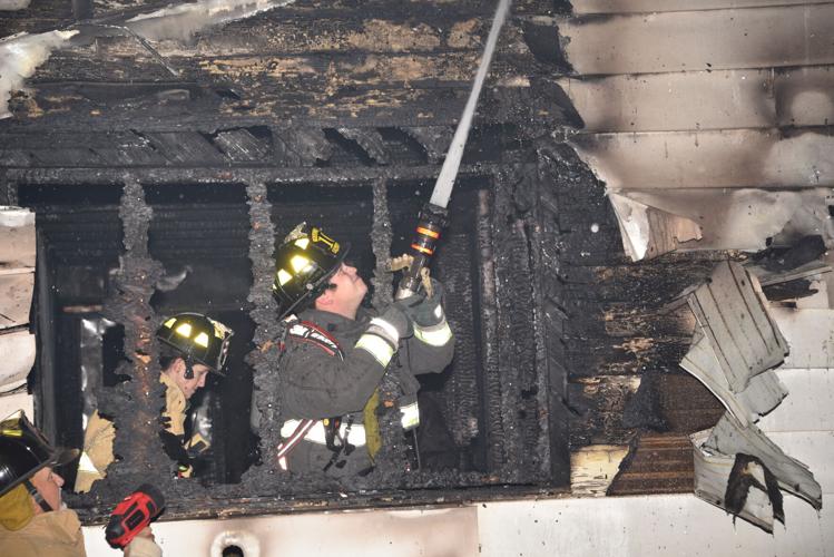 Troutman home damaged, barn destroyed in Sunday fire