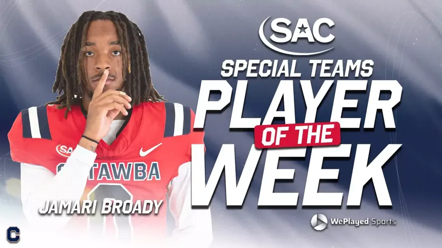 Broady Pockets SAC Special Teams Player of the Week Award