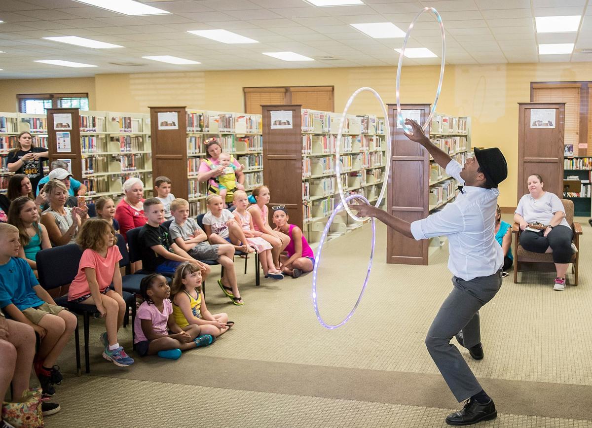 PHOTOS Hula Hoop fun at the Troutman Library