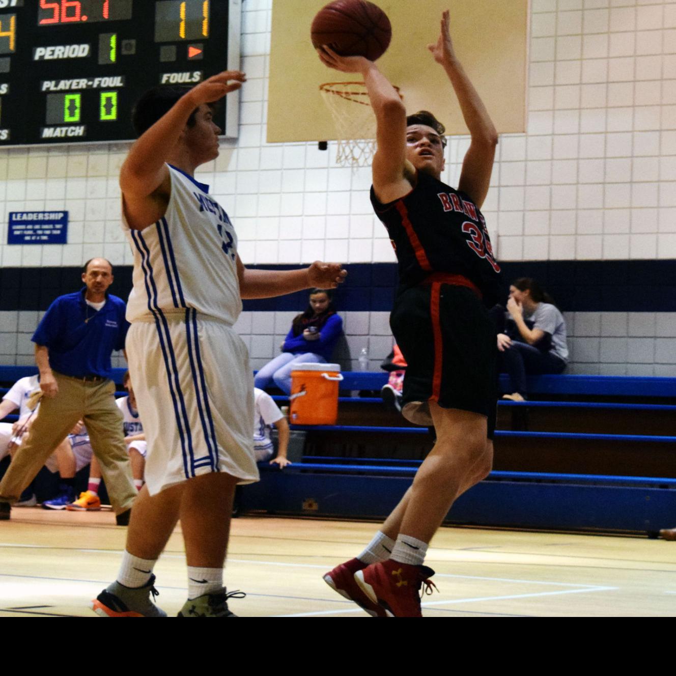 Middle School Basketball Robinson Braves Cling To Win