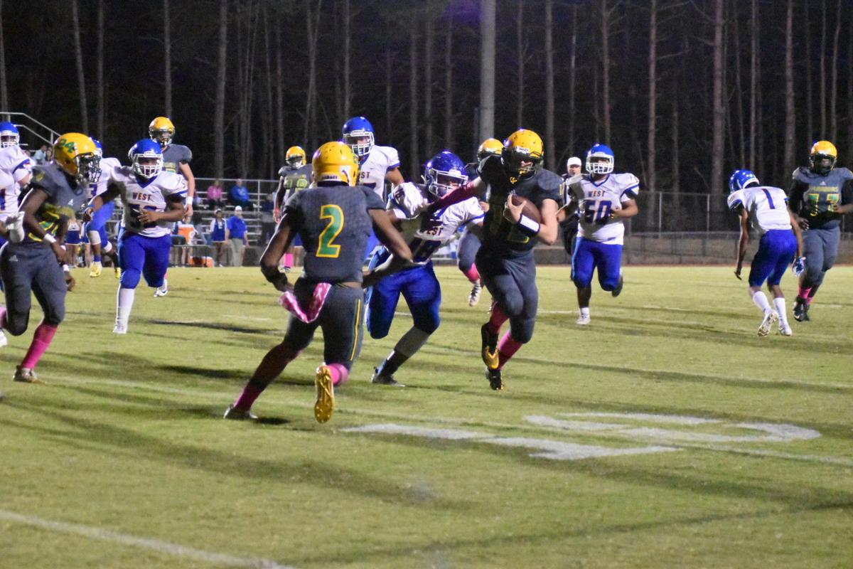 High School Football Strong Second Half Lifts West Iredell Over
