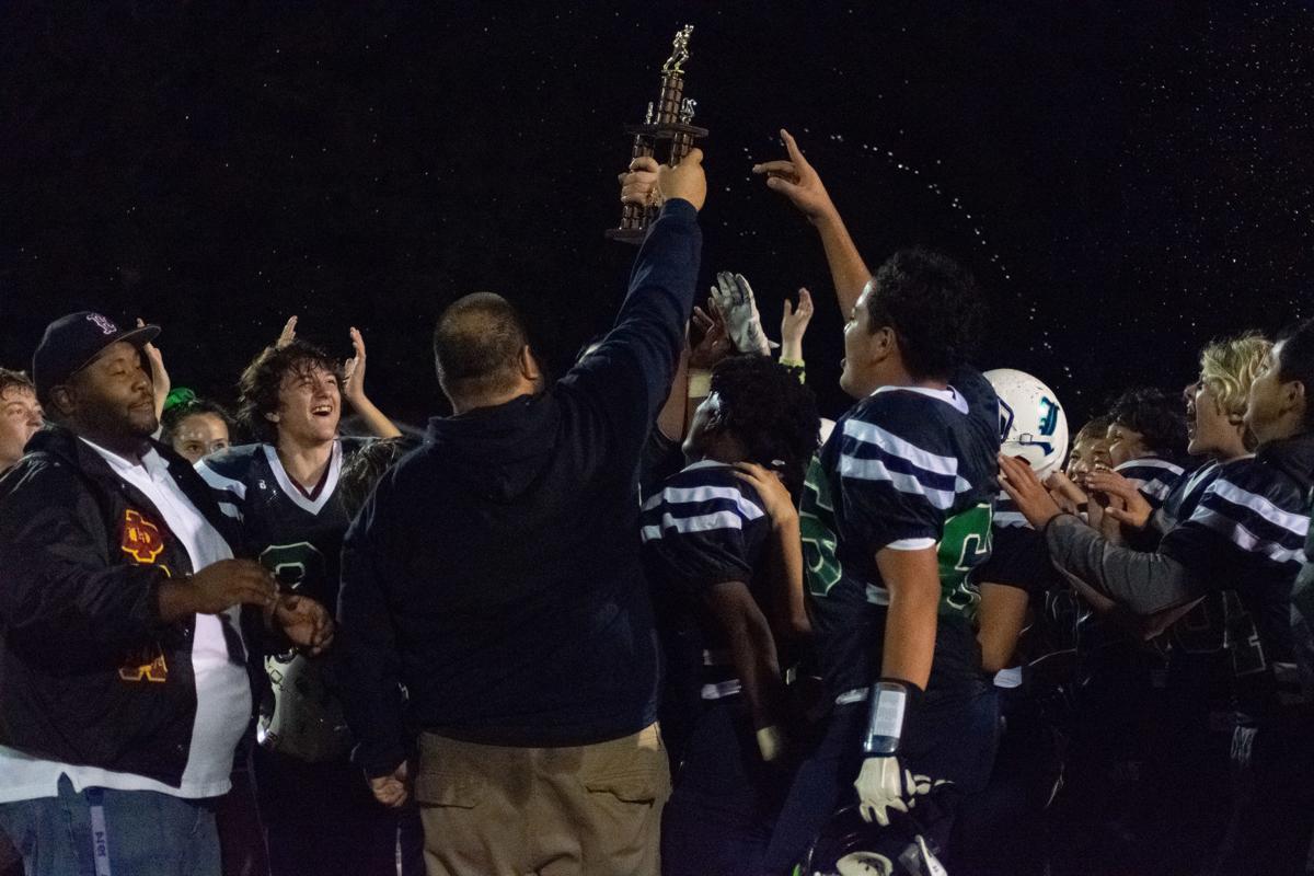 Middle School Football Lakeshore Completes Perfect Season With I