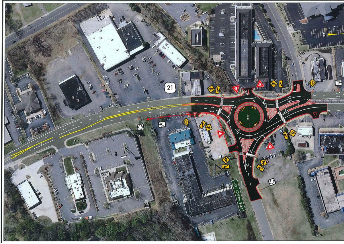 Construction begins in Statesville on U.S. 21 roundabout News