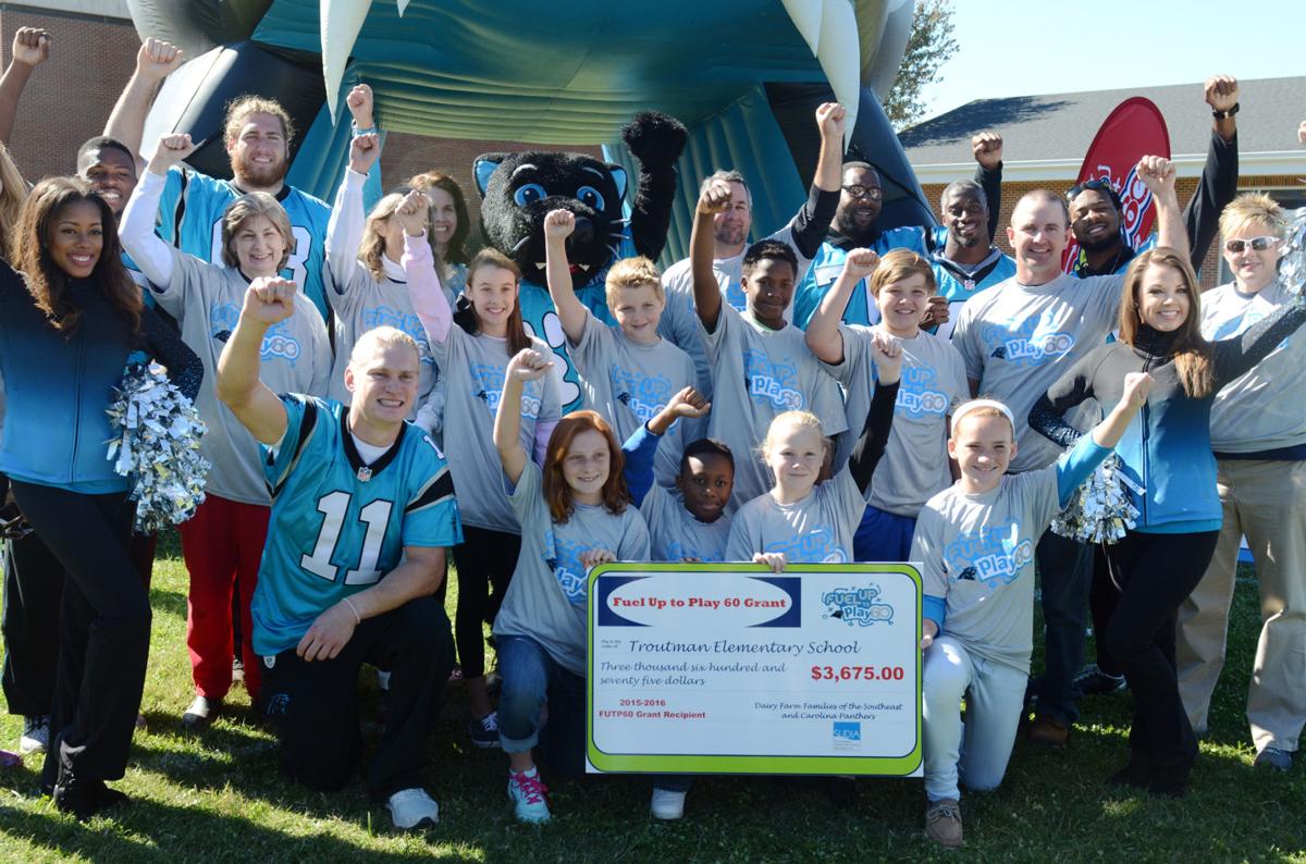 Carolina Panthers lead NFL Play 60 camp at Troutman Elementary News