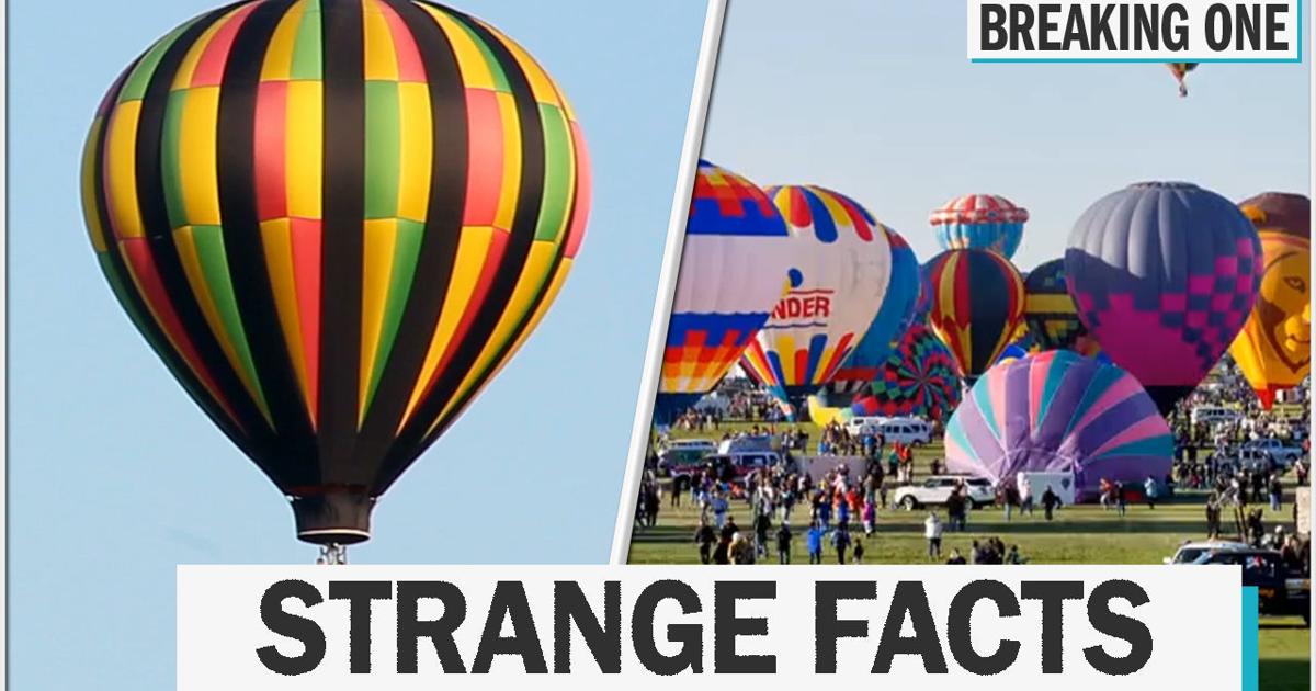 wiel motor Lichaam Strange but true facts about hot air balloons