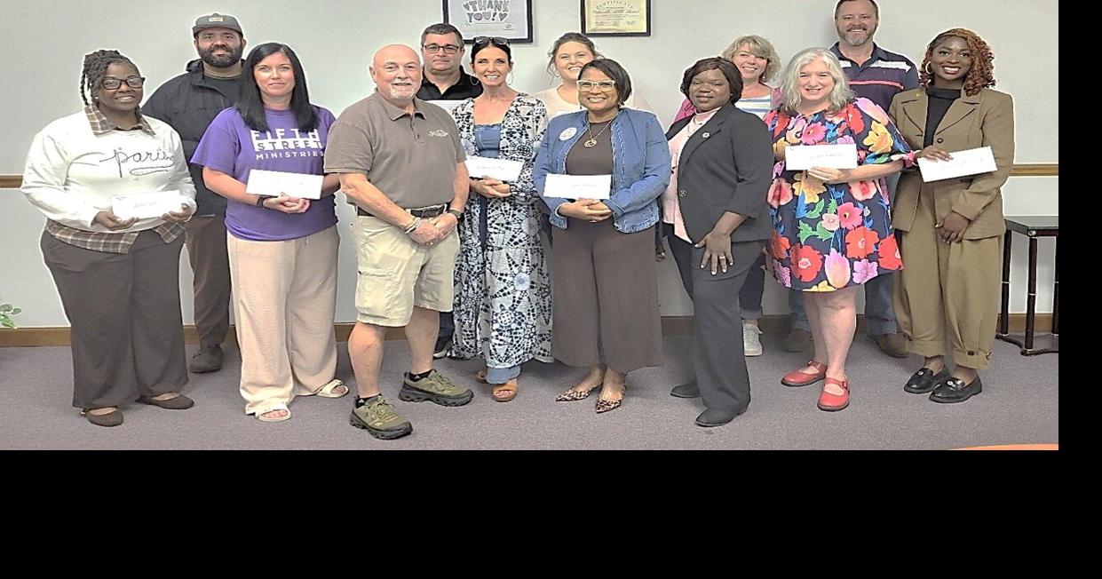 Statesville NC ABC Board presents grant funds to 10 groups