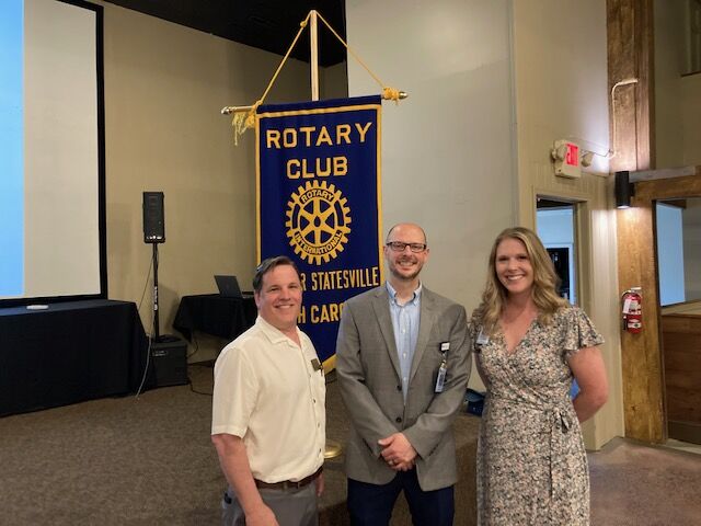 Rotary Club Of Greater Statesville Hears From Author, Learns About Hospice