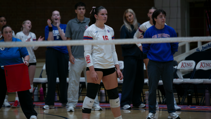 King Women’s Volleyball Falls in Five-Set Battle at Lees-McRae