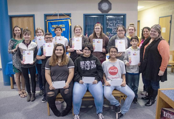 Odem Lions Peace Poster contest winners chosen Entertainment