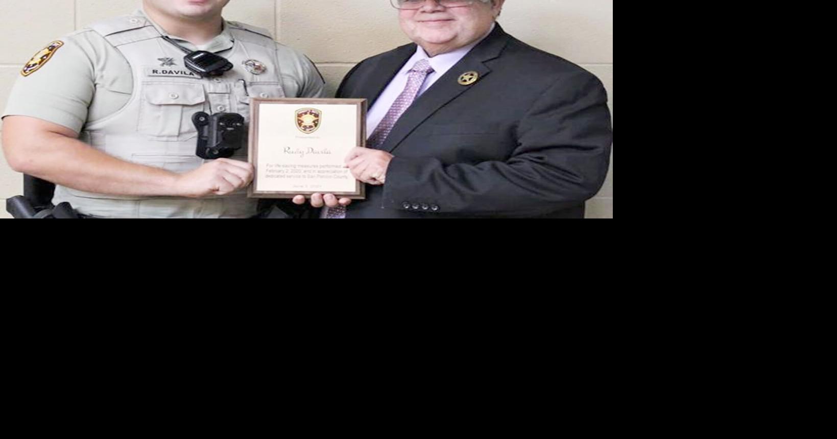 San Patricio County sheriff’s deputy recognized for using lifesaving