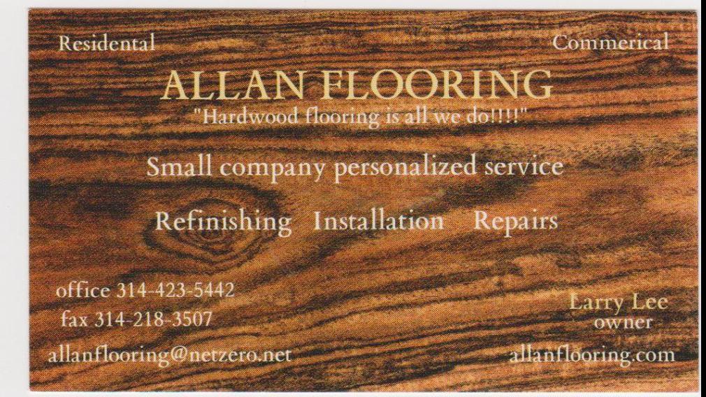 Allan Flooring Llc Hardwood Repair Flooring St Charles Mo Stltoday Com