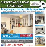 CLOSETS BY DESIGN ST LOUIS - Ad from 2024-09-04