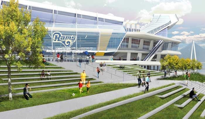 Major St. Louis Business Execs Keep Opinions Guarded On Rams' Stadium  Proposal